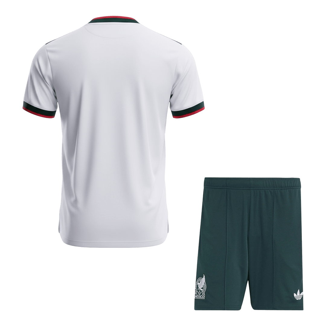 Mexiko Tröja Bortaställ 2026 Vit-3