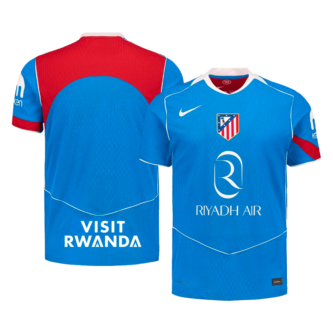 Atletico Madrid Tröja 2025/26 Tredje Autentisk Blå-11