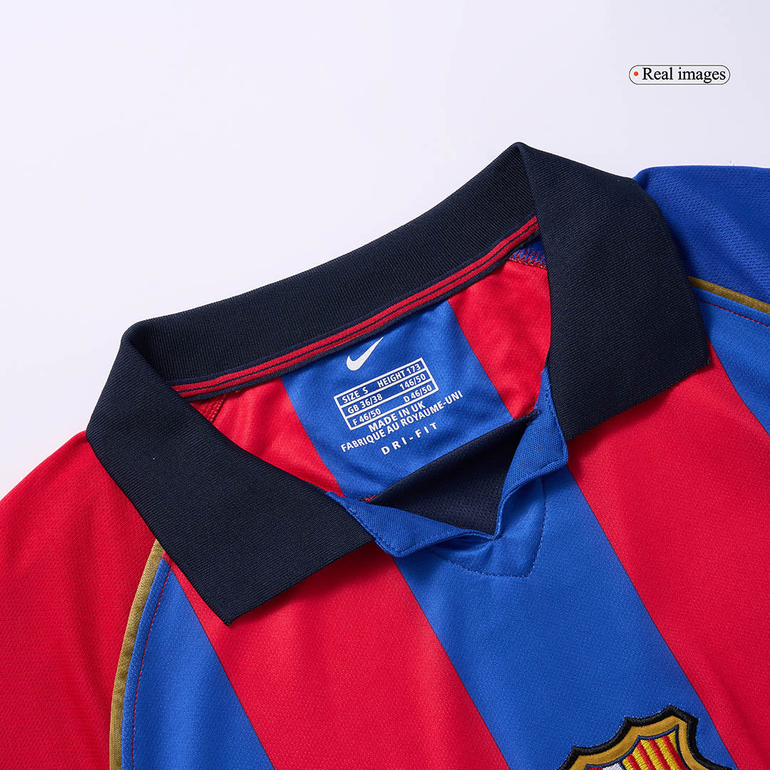 Barcelona Hemmatröja 2001/02 Retro Tröja
 Röd & Blå-5