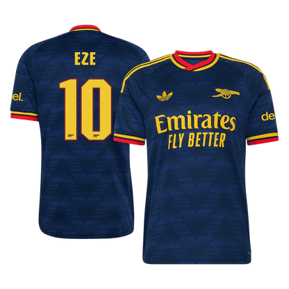 Arsenal Tröja EZE #10 2026/27 Borta Mörkblå - UCL