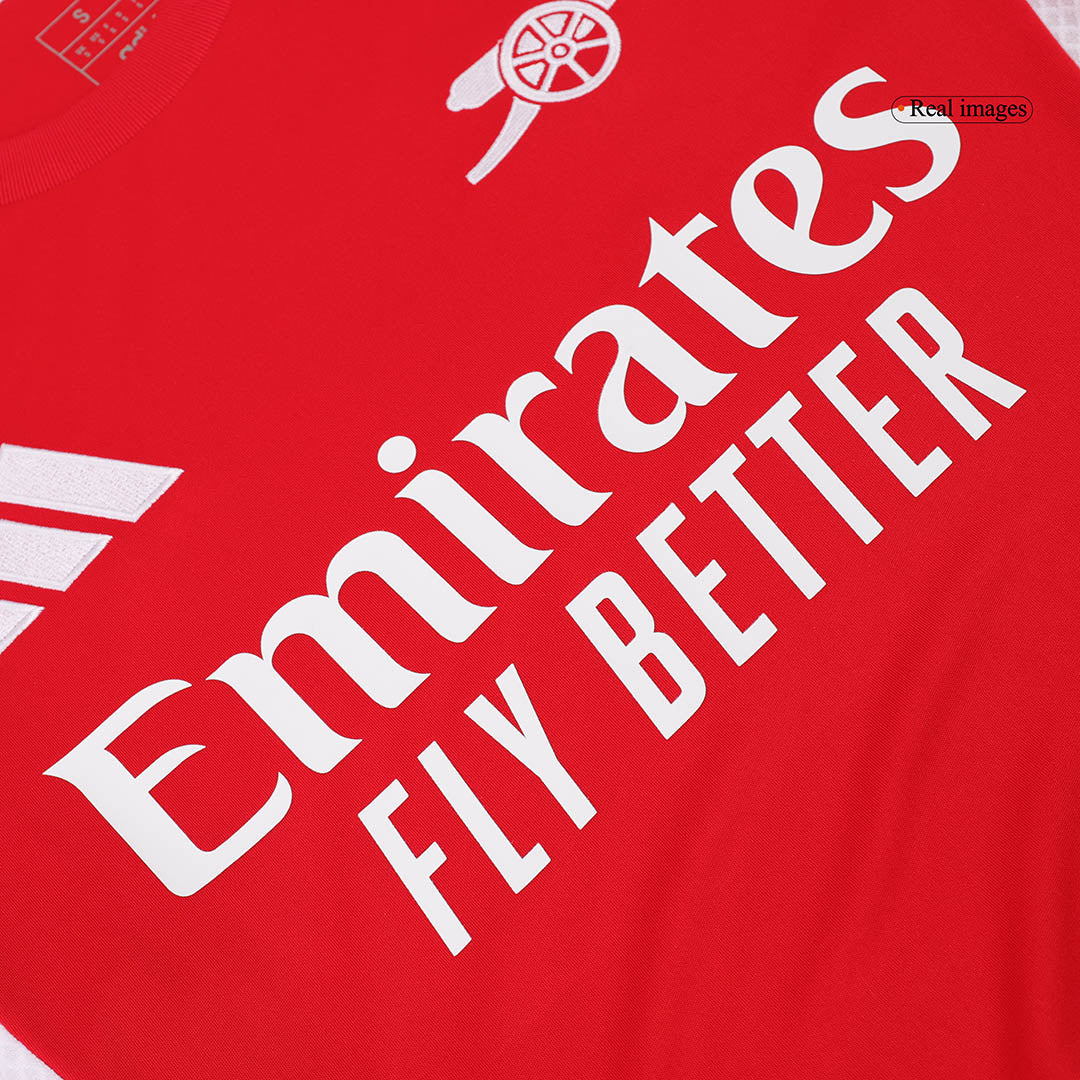 Arsenal Tröja SALIBA #2 2024/25 Hemma Röd-7