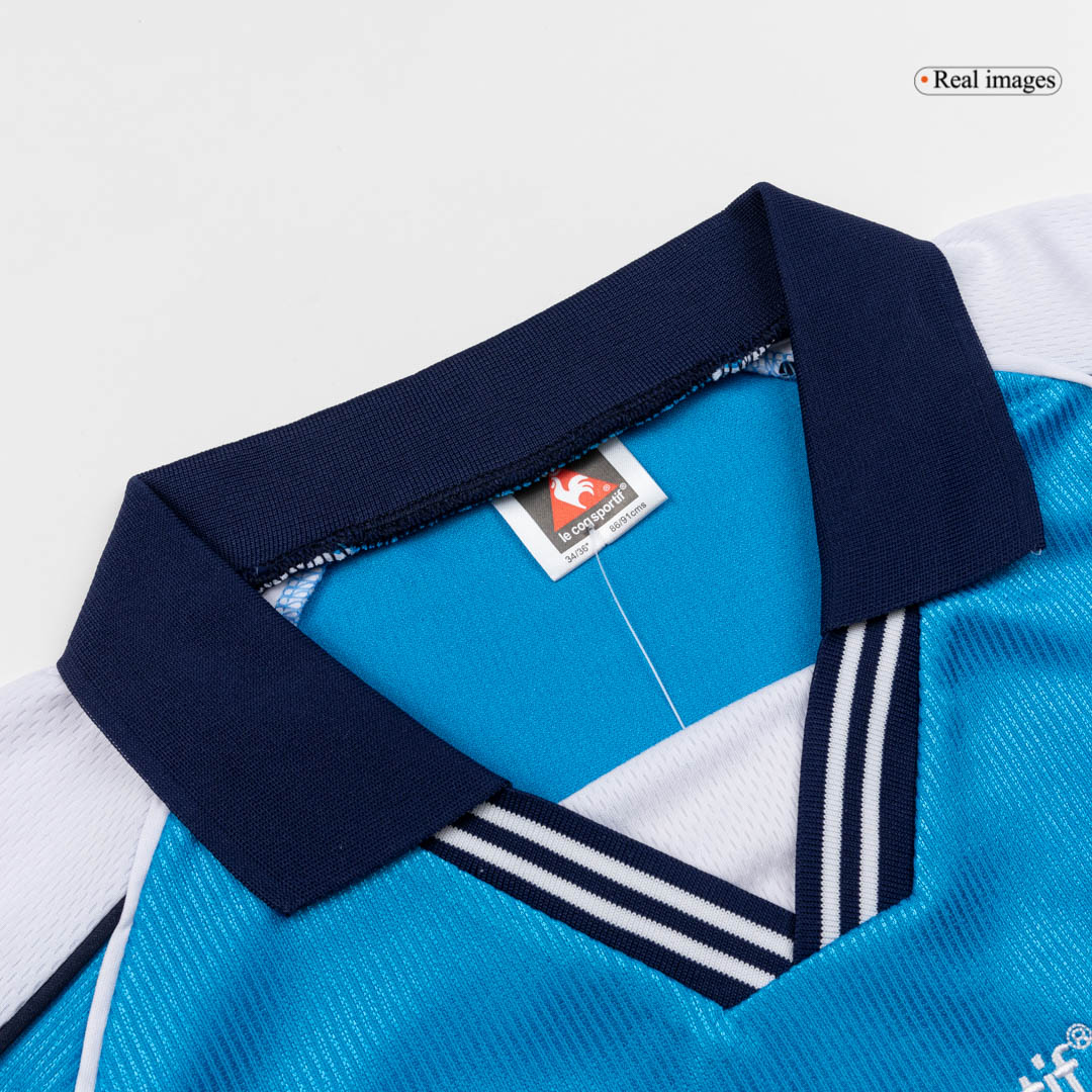 Manchester City Hemmatröja 1999/01 Retro Tröja
 Blå