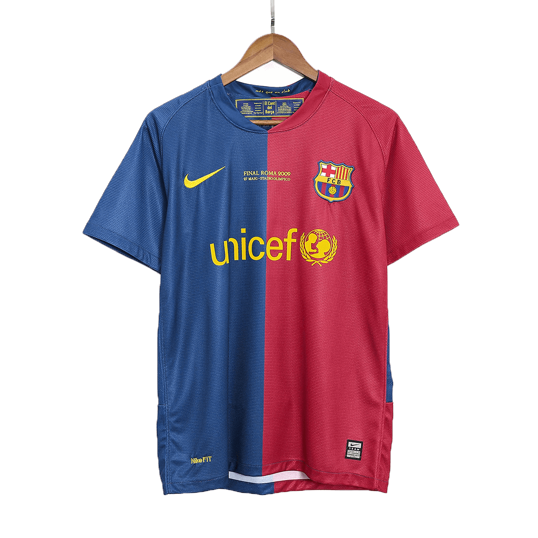 ETO'O #9 Barcelona Hemmatröja 2008/09 Retro Tröja
 Blue&Red - UCL Final-10