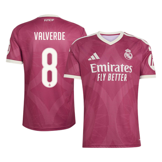Real Madrid Tröja VALVERDE #8 2026/27 Third Röd