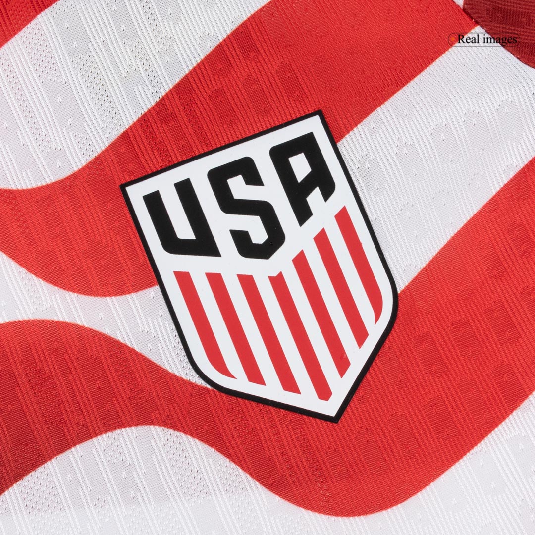 USA Tröja 2026 Hemma Autentisk Röd & Vit
