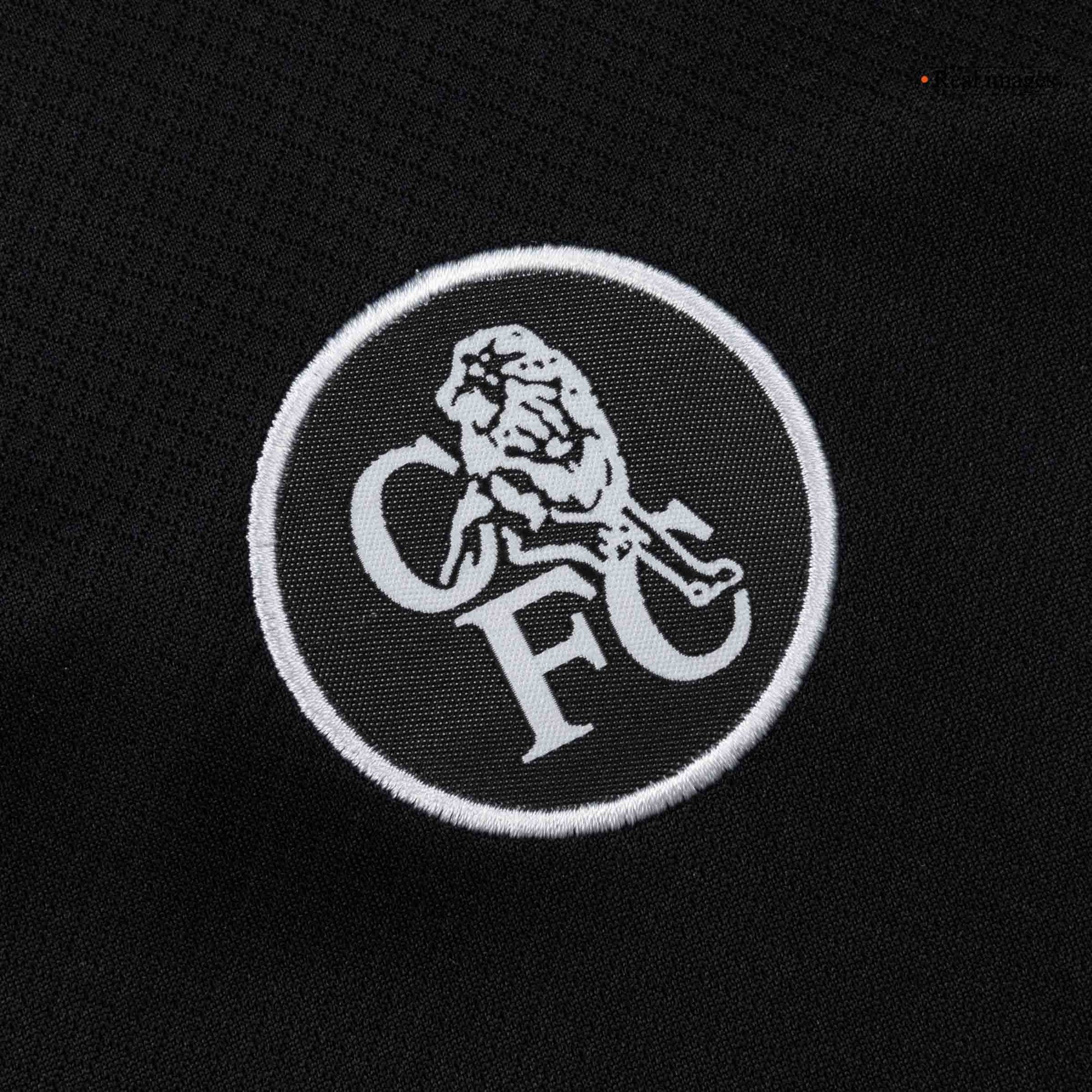 Chelsea Tröja 2025/26 Tredjeställ Svart Barn-8