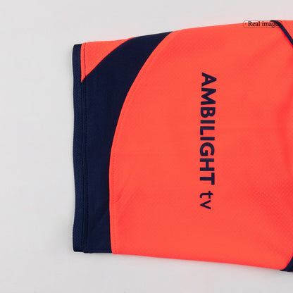 Barcelona Tröja Tredjeställ 2025/26 Orange-8