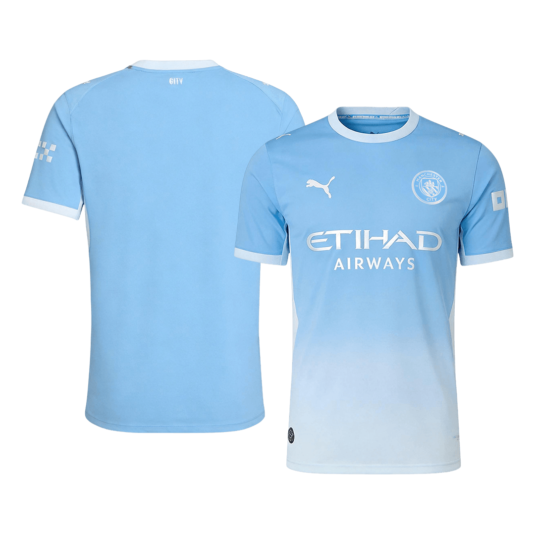 Manchester City Tröja 2026/27 Hemma Autentisk Blå