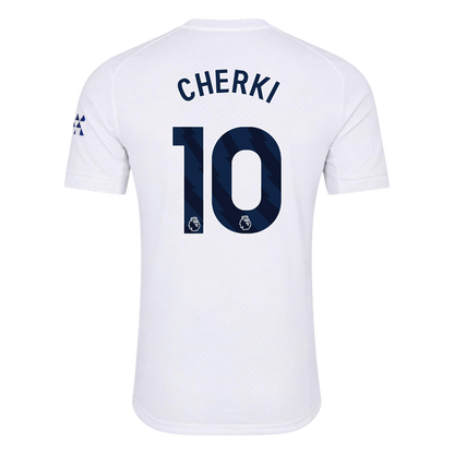 Manchester City Tröja CHERKI #10 2026/27 Tredje Autentisk Vit-3