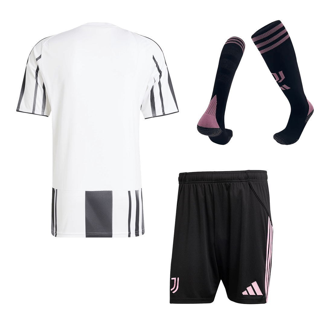 Juventus Tröja Hemmaställ 2025/26 Svart & Vitt-16