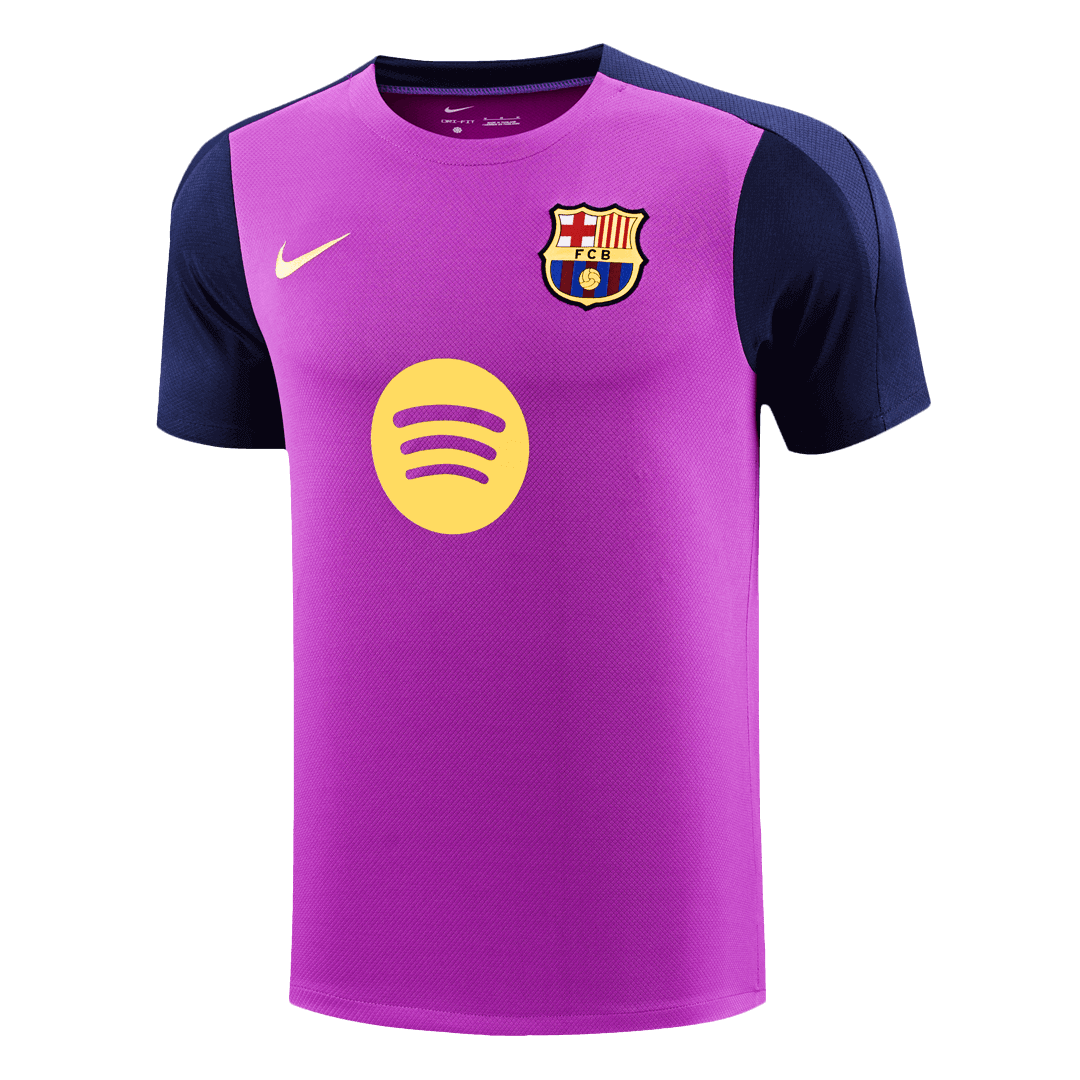 Barcelona Tröja 2025/26 Före match Lila-10