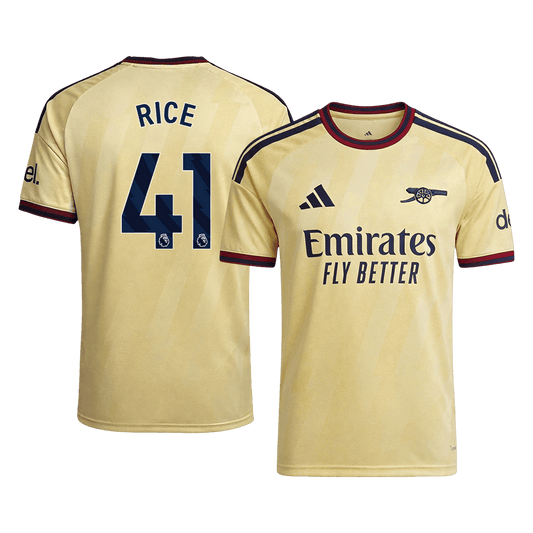 Arsenal Tröja RICE #41 2026/27 Tredje Gul
