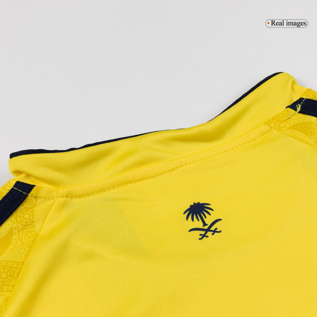 Al Nassr Tröja 2025/26 Hemma Gul Barn