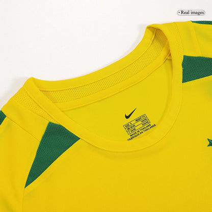 RONALDO #9 Brasilien Hemmatröja 2002/03 Retro Tröja
 Gul-7