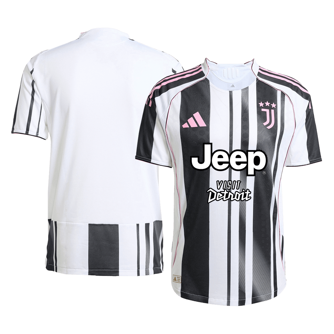Juventus Tröja 2025/26 Hemma Svart & Vitt