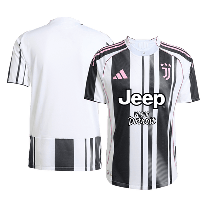 Juventus Tröja 2025/26 Hemma Svart & Vitt-2