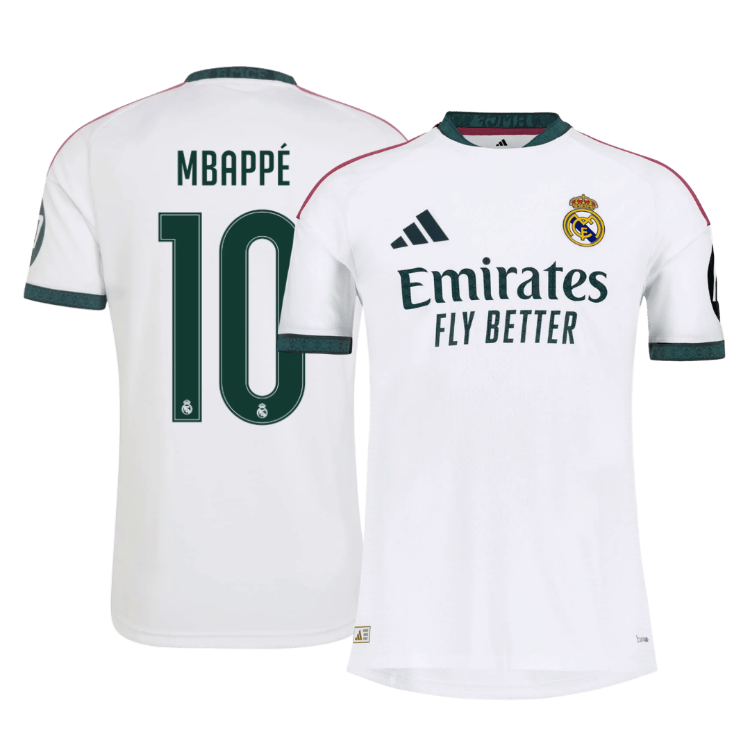 Real Madrid Tröja MBAPPÉ #10 2026/27 Hemma Autentisk Vit