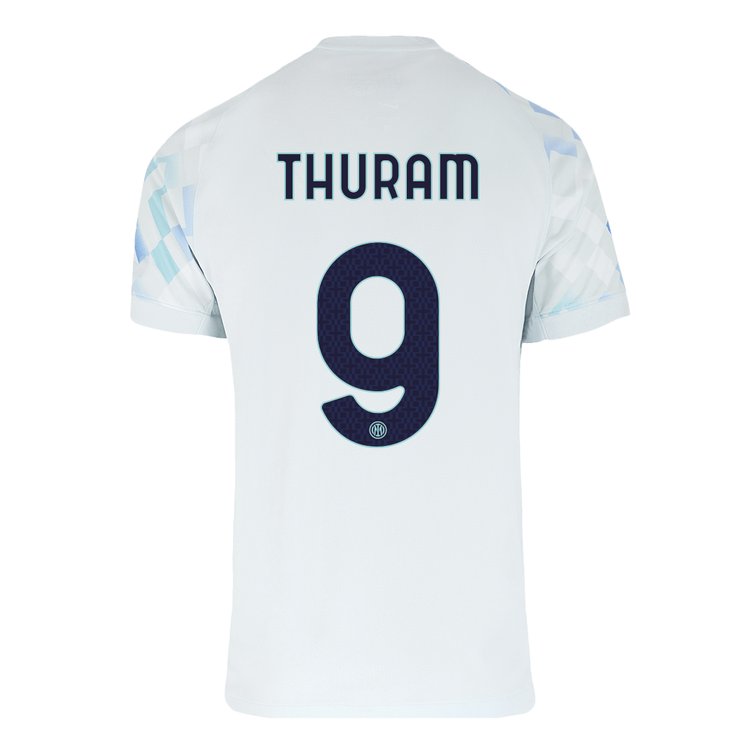 Inter Milan Tröja THURAM #9 2025/26 Borta-10