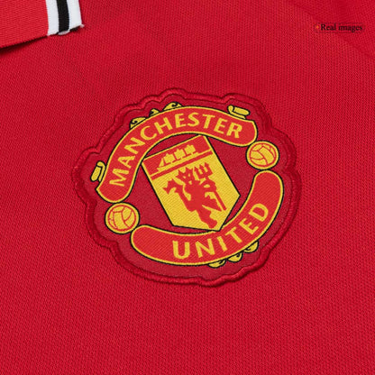 Manchester United Tröja CUNHA #10 2026/27 Hemma Röd-7