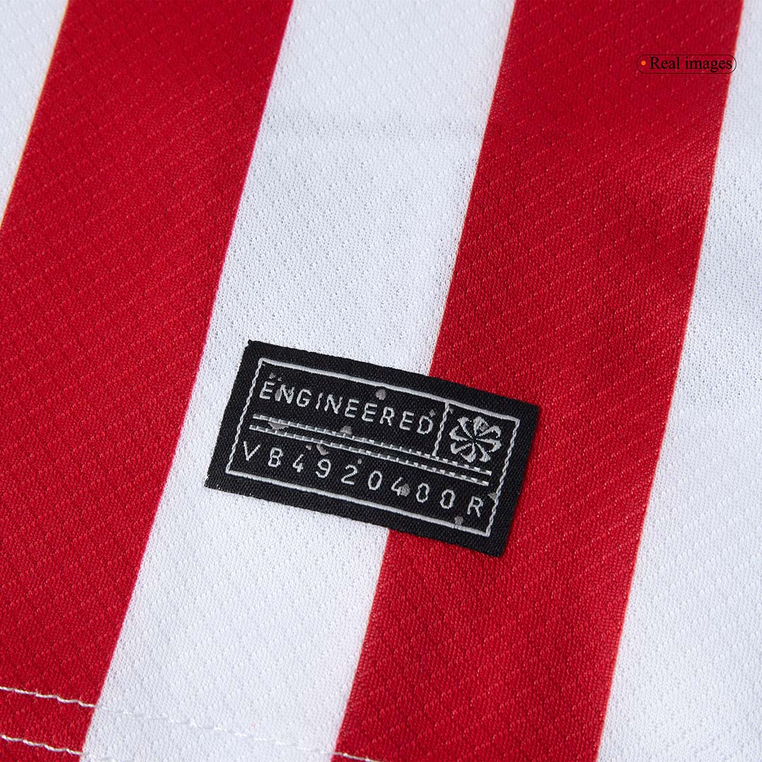 Atletico Madrid Tröja 2025/26 Hemma Röd & Vit Barn-6