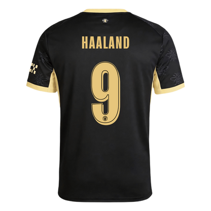 Manchester City Tröja HAALAND #9 2026/27 Borta Svart - UCL-3