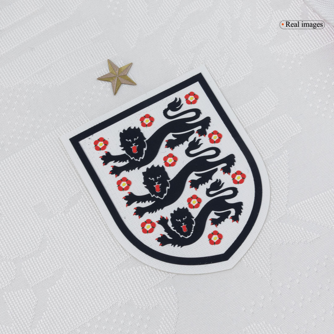 England Tröja 2026 Hemma Långärmad Vit-5