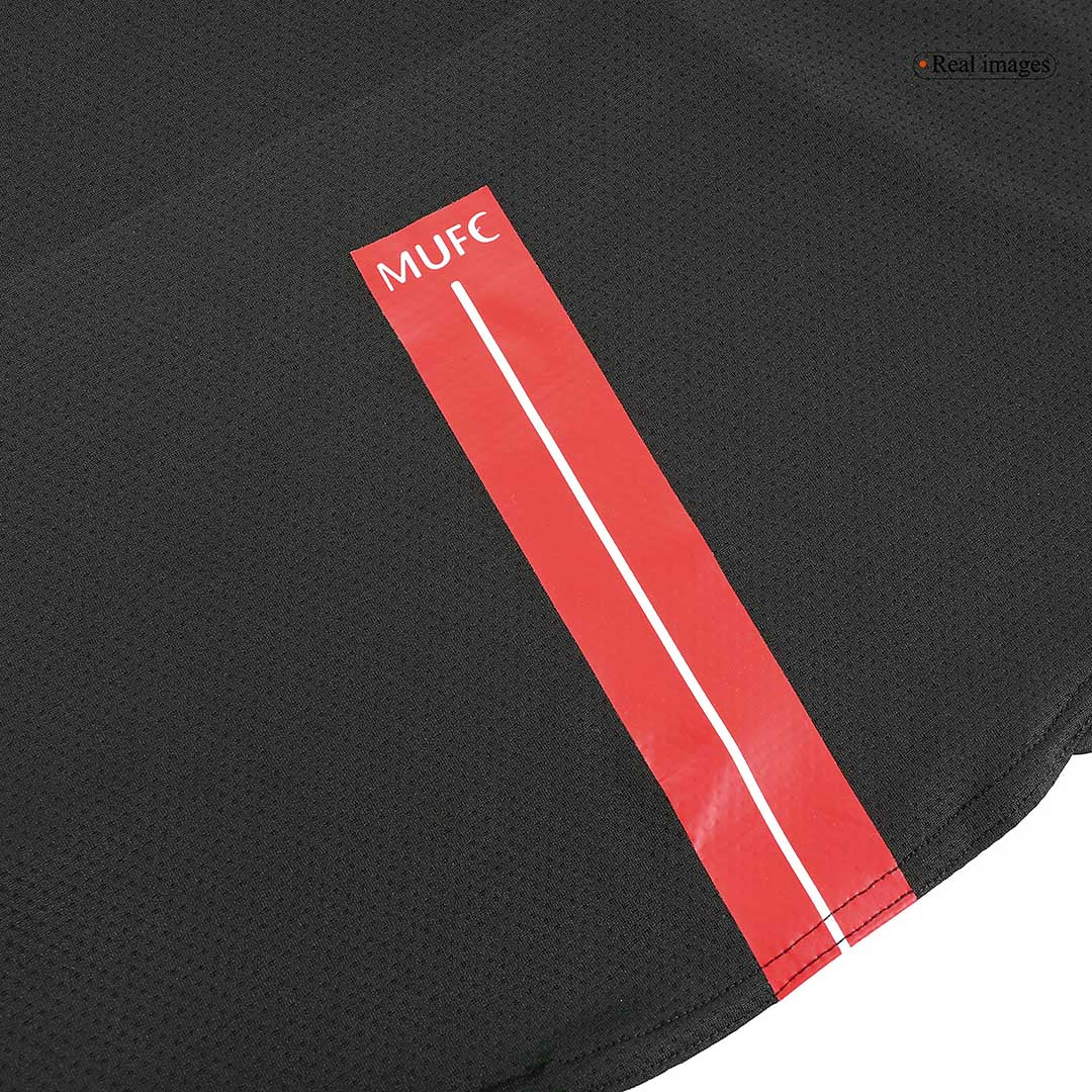 Manchester United Bortatröja 2007/08 Retro Tröja
 Svart