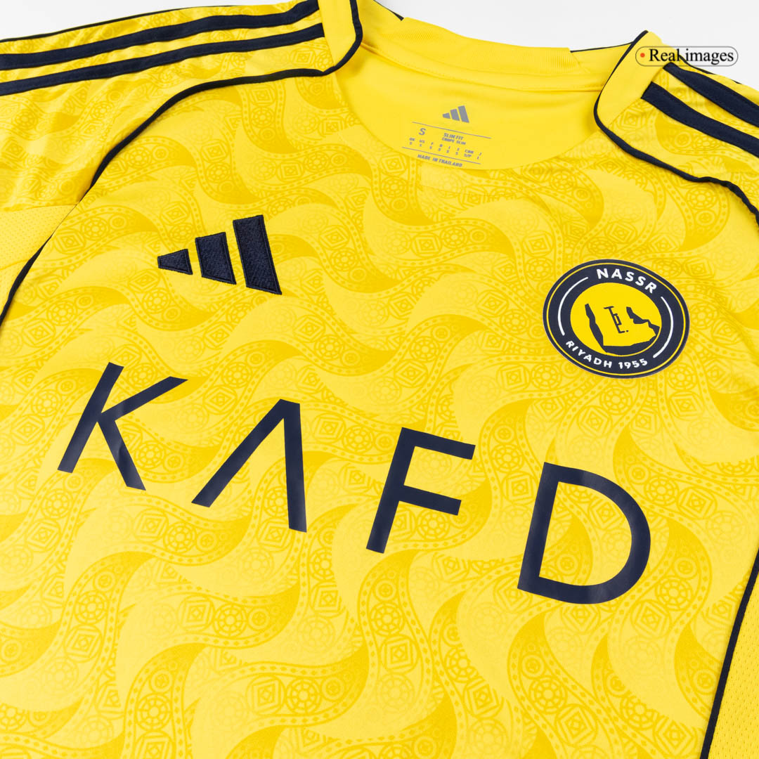 Al Nassr Tröja 2025/26 Hemma Gul