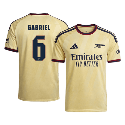 Arsenal Tröja GABRIEL #6 2026/27 Tredje Gul - UCL