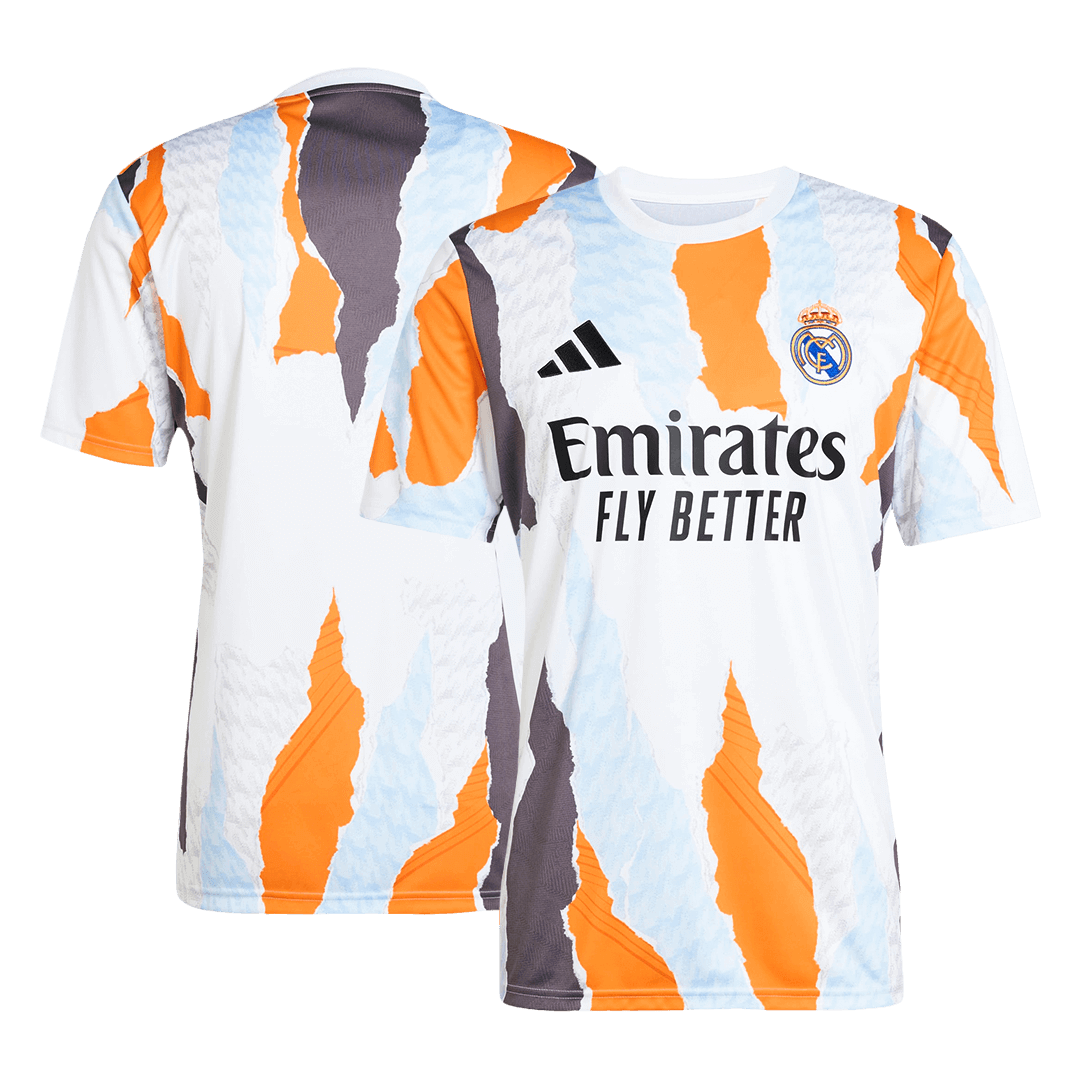 Real Madrid Tröja 2024/25 Före match Vit-10
