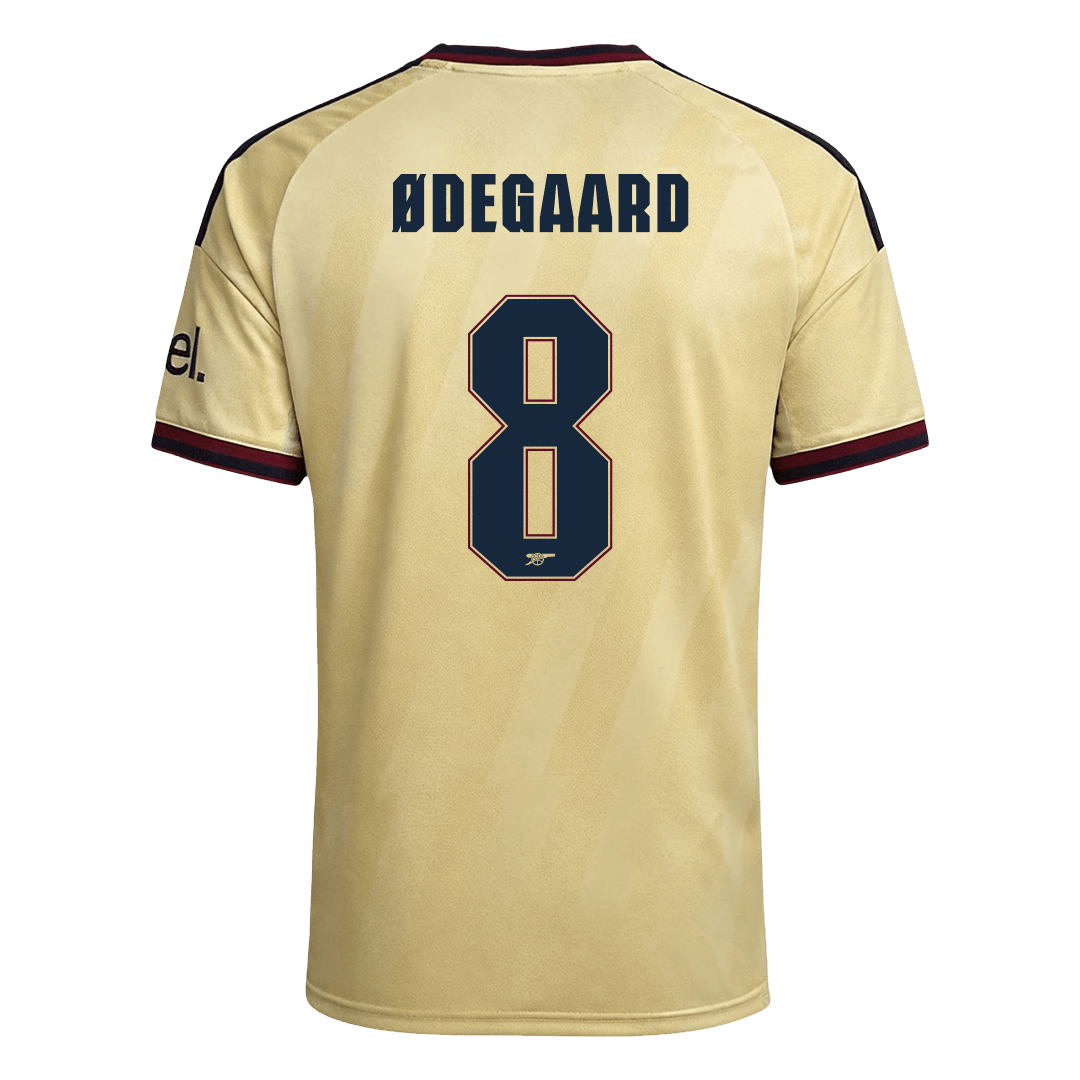 Arsenal Tröja ØDEGAARD #8 2026/27 Tredje Autentisk Gul - UCL