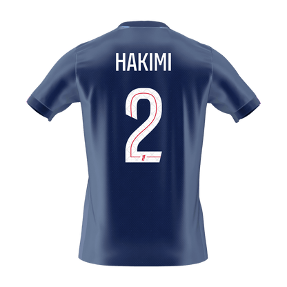 HAKIMI #2 PSG Tröja 2025/26 Hemma Premium Mörkblå-2