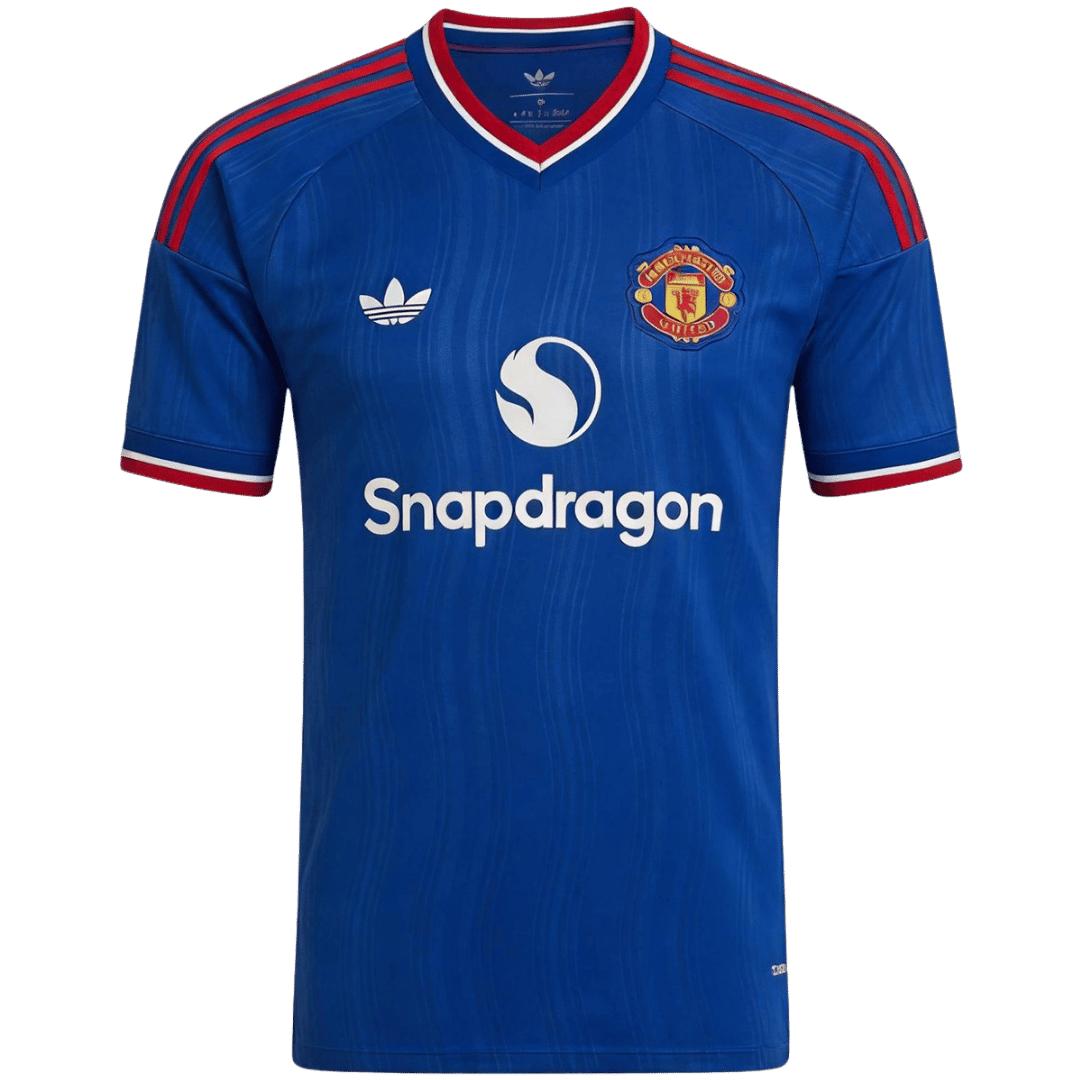 Manchester United Tröja B. FERNANDES #8 2026/27 Borta Blå