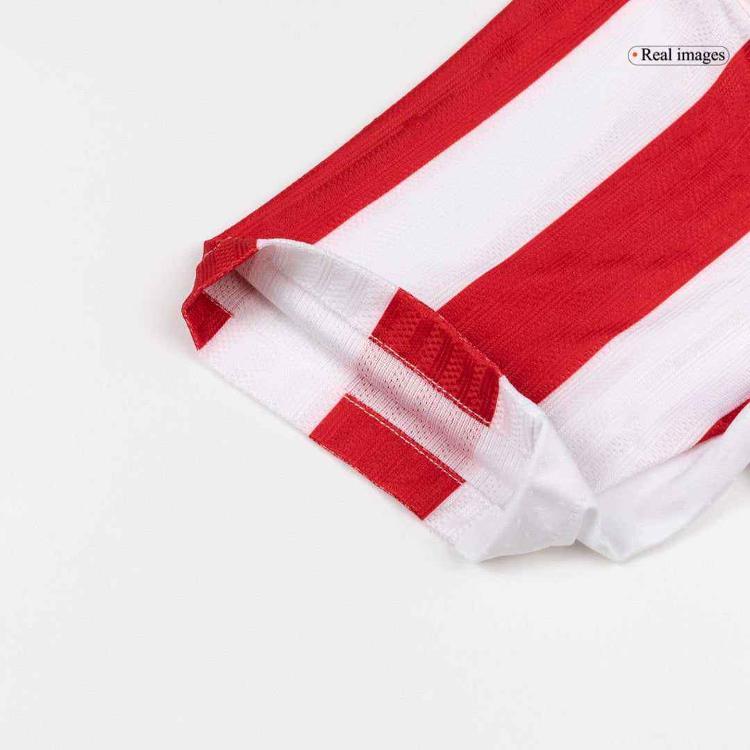 Atletico Madrid Tröja 2025/26 Hemma Autentisk Röd & Vit