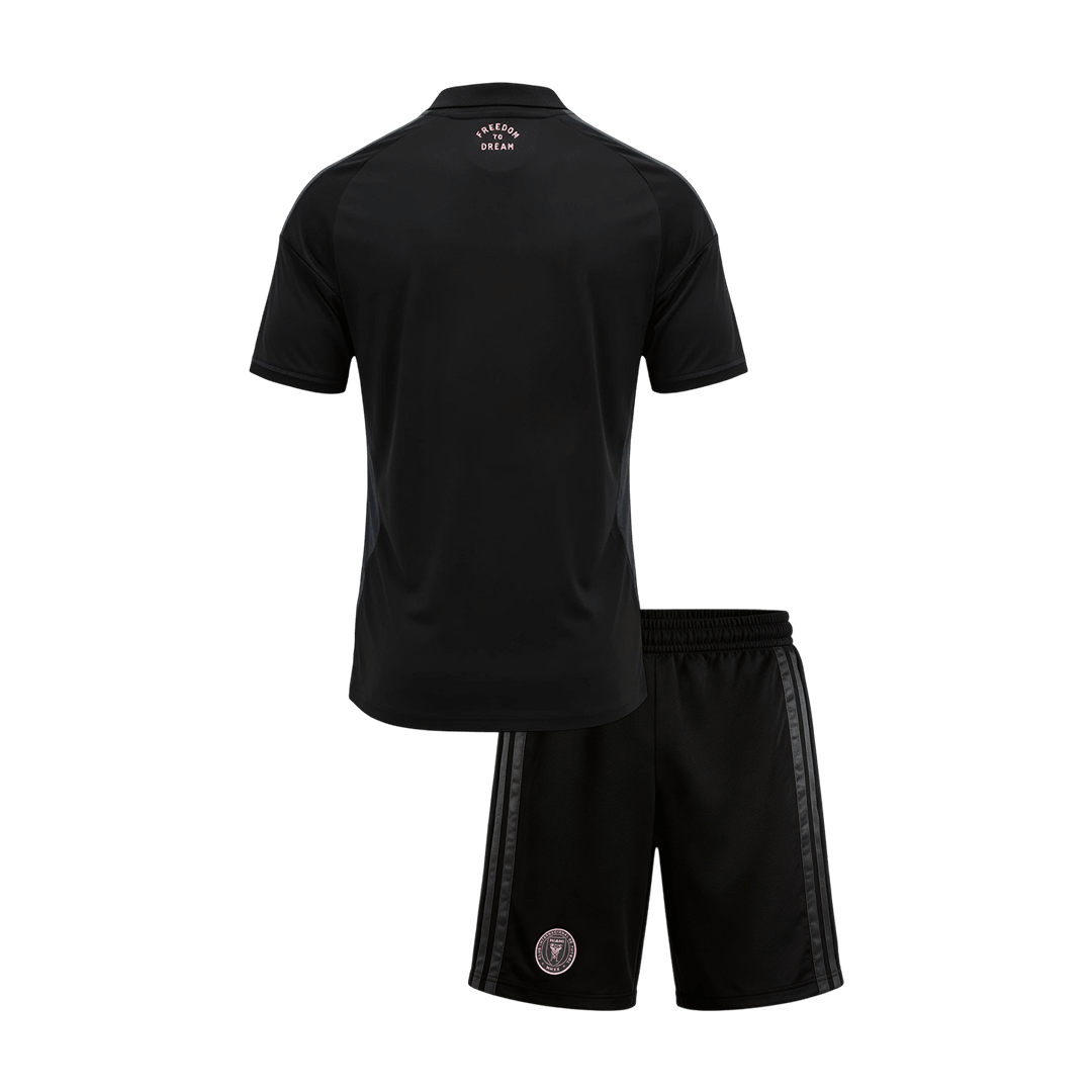 Inter Miami CF Tröja 2026 Borta Svart Barn-12