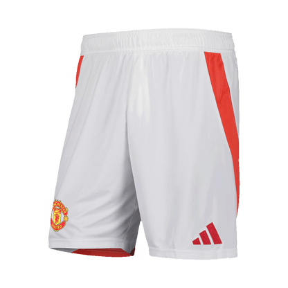 Manchester United Shorts 2024/25 Hemma Vit