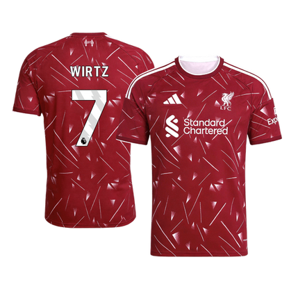 WIRTZ #7 Liverpool Tröja 2026/27 Hemma Premium Röd