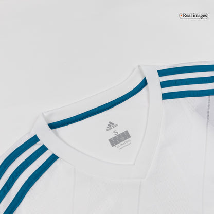 KROOS #8 Real Madrid Hemmatröja 2017/18 Retro Tröja
 Vit-8
