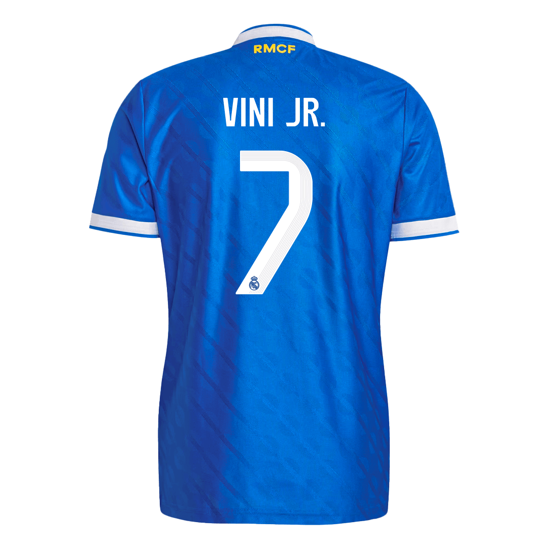 Real Madrid Tröja VINI JR. #7 2025/26 Tredje Blå-10