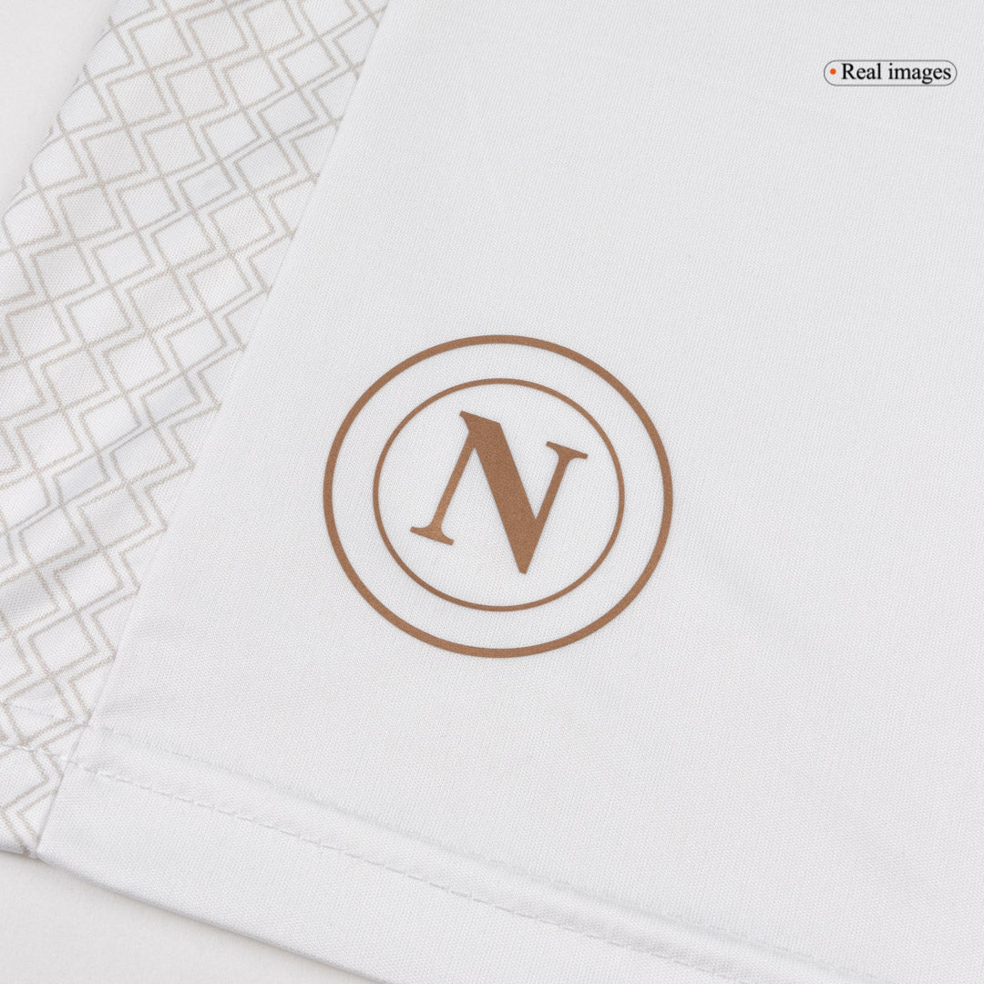 Napoli Shorts 2025/26 Borta Vit