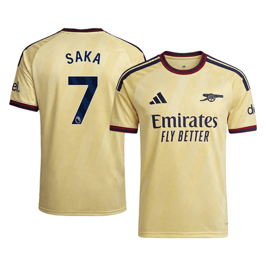 Arsenal Tröja SAKA #7 2026/27 Tredje Gul