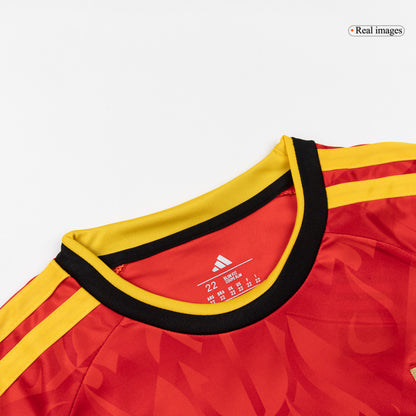 Belgien Tröja 2026 Hemma Röd Barn-10