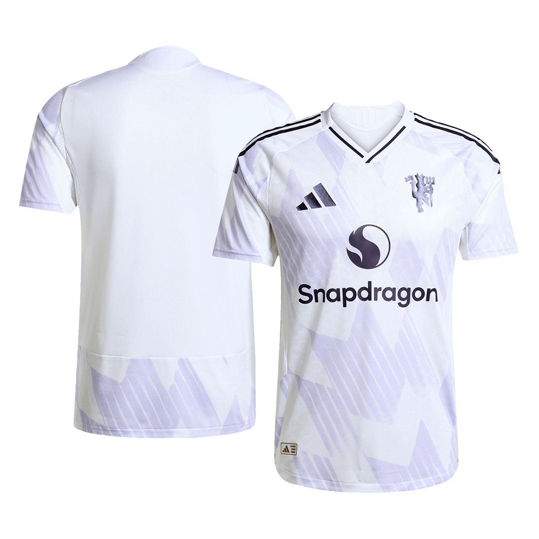 Manchester United Tröja 2025/26 Borta Vit