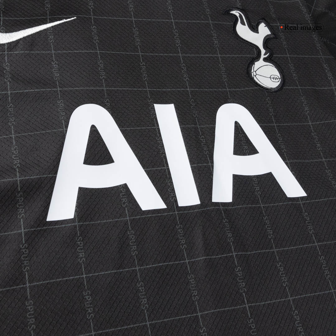 Tottenham Hotspur Tröja 2025/26 Borta Svart Barn-6