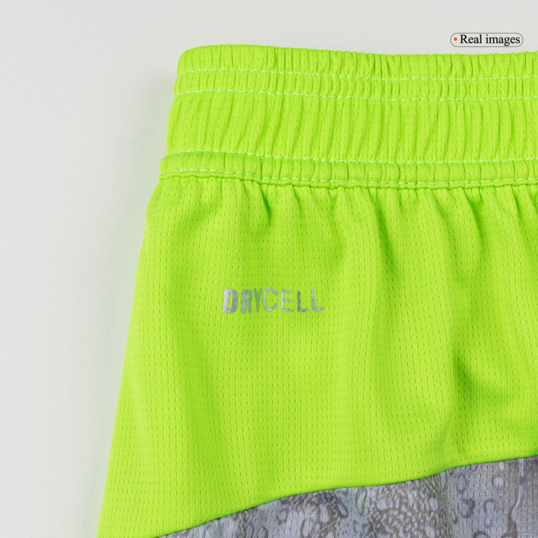 Manchester City Shorts 2025/26 Tredje Grå
