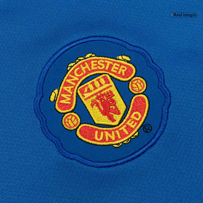 Manchester United Tredjetröja 2008/09 Retro Tröja
 Blå-7