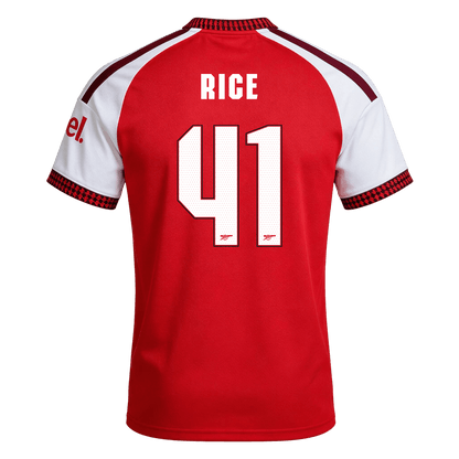 Arsenal Tröja RICE #41 2026/27 Hemma Röd - UCL-11