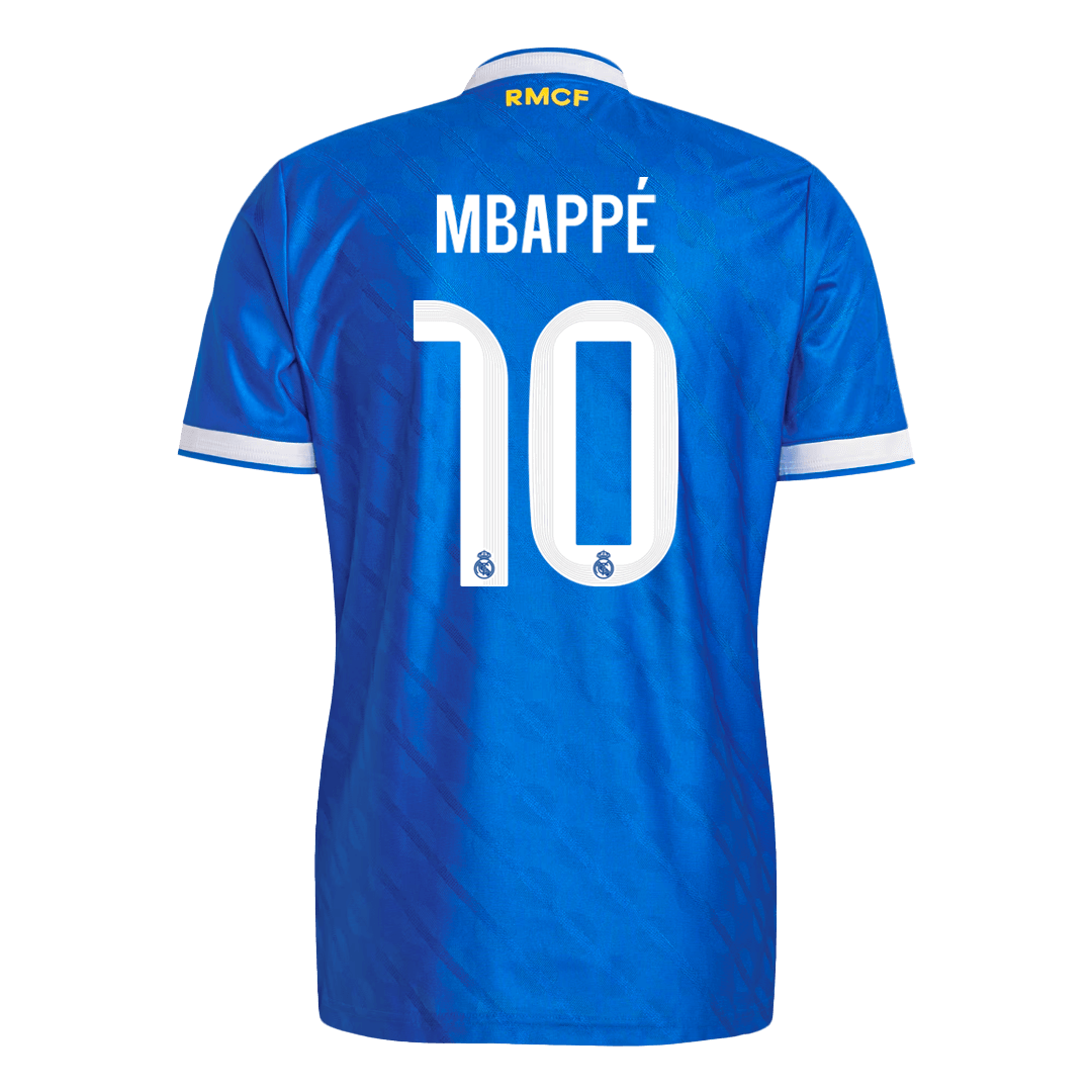 Real Madrid Tröja MBAPPÉ #10 2025/26 Tredje Blå