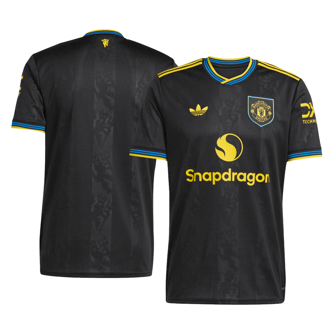 Manchester United Tröja 2025/26 Tredje Svart-10