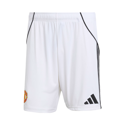 Manchester United Shorts 2025/26 Hemma Vit